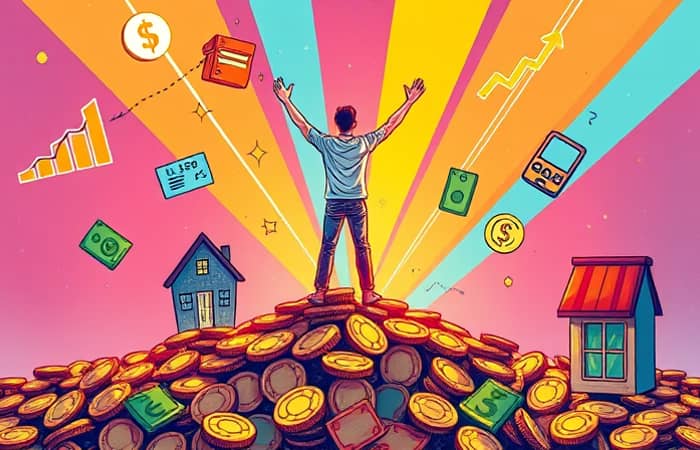 Liberdade Financeira Através de Fontes de Renda Múltiplas